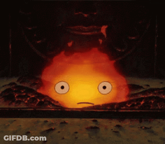 Calcifer Bad Being Alone GIF