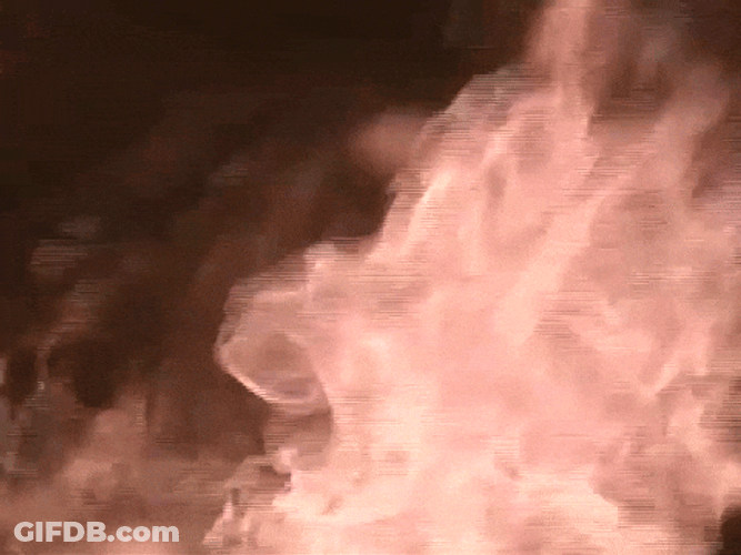 Calcifer Goes Really Big GIF