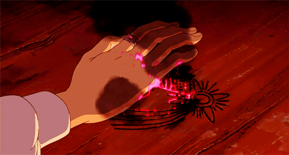 Calcifer Lost His Spark GIF