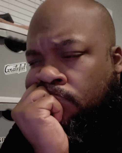 Calculating Guy Hmmmm GIF