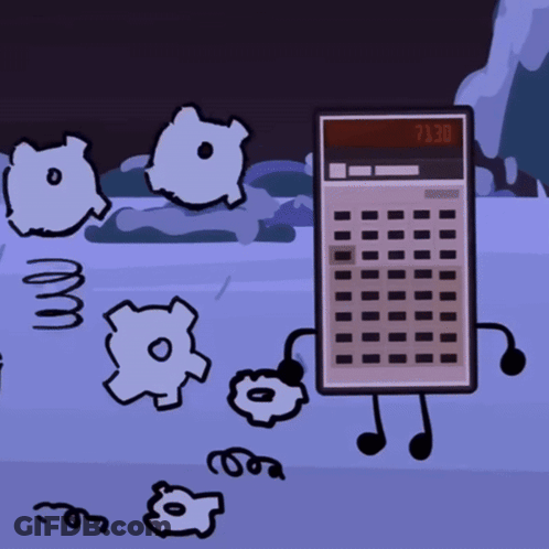 Calculator Displaying 7139 GIF