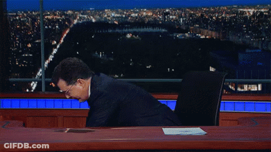 Calculator Stephen Colbert Show GIF