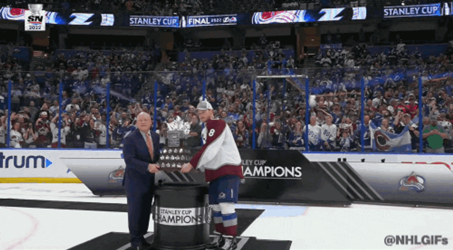 Cale Makar Recieve The Mvp Award GIF