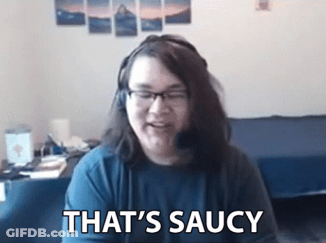 Caleb Sullivan Thats Saucy GIF
