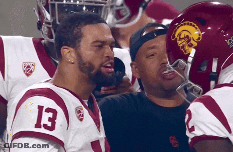 Caleb Williams Fighting Spirit GIF