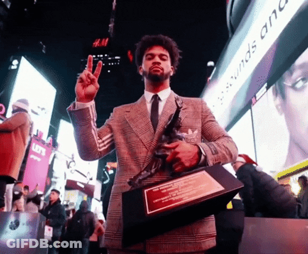 Caleb Williams In The City GIF