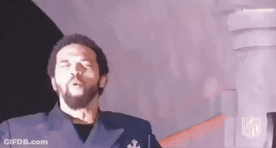 Caleb Williams Screaming Out Loud GIF