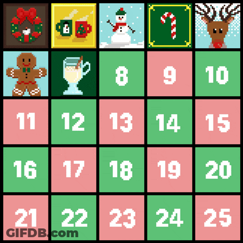 Calendar Advent Activity GIF