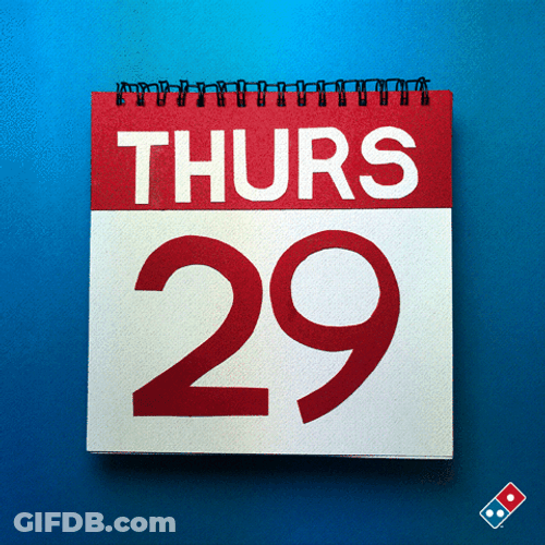 Calendar Countdown Pay Day GIF