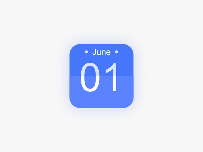 Calendar June Date GIF