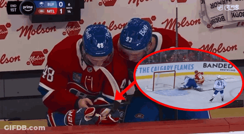 Calgary Flames Hockey Game GIF