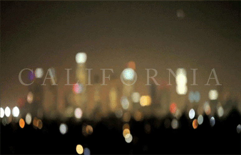 California City Lights GIF