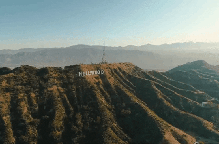 California Hollywood Hills GIF
