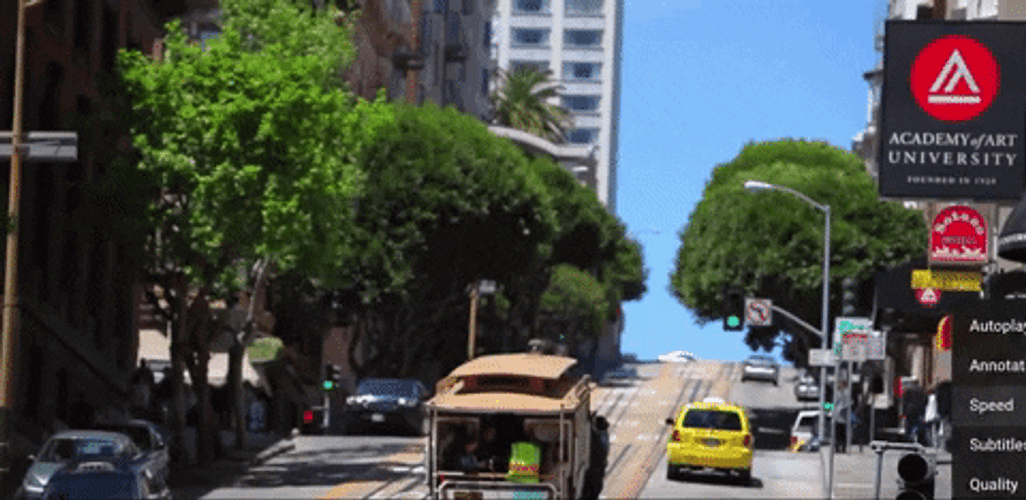 California Lombard Street GIF