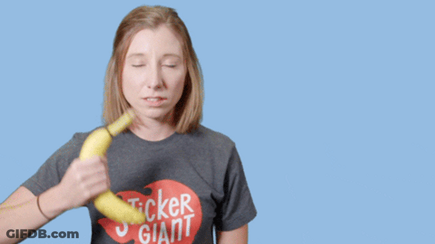 Call Me Banana Phone Animated Sticker GIF