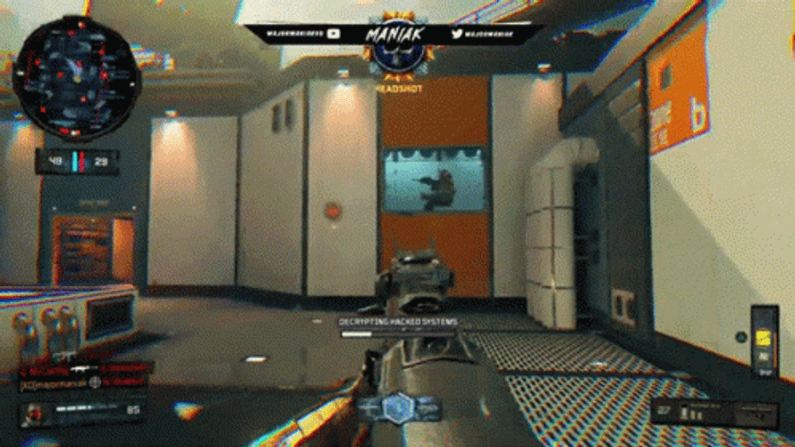 Call Of Duty Black Ops 4 Decrypting Hacked Systems GIF