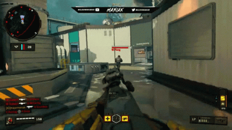 Call Of Duty Black Ops 4 Sliding Dodge GIF