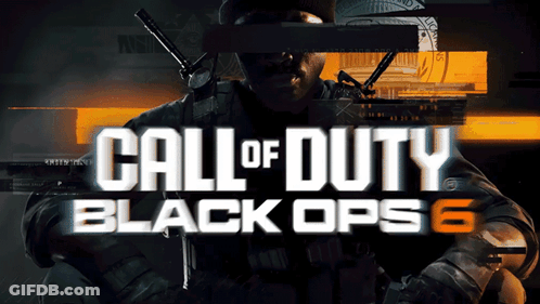 Call Of Duty Black Ops 6 Poster With Soldier GIF