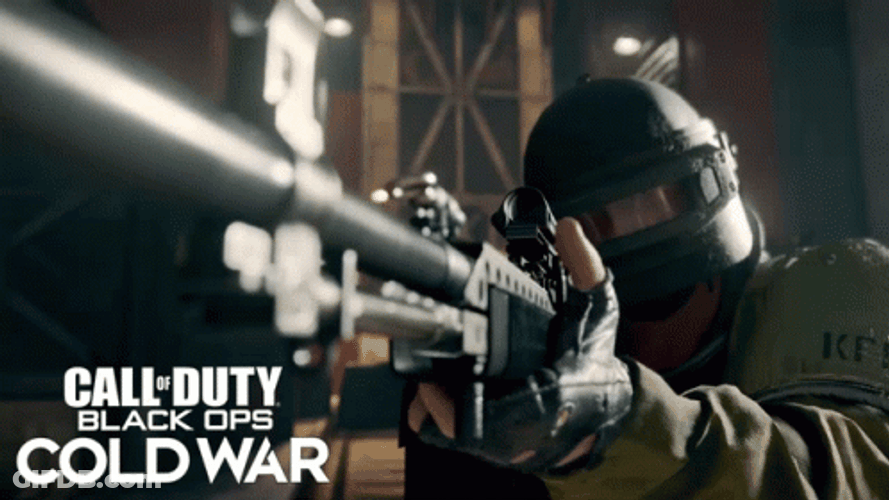 Call Of Duty Black Ops Cold War Player Hitting Target GIF