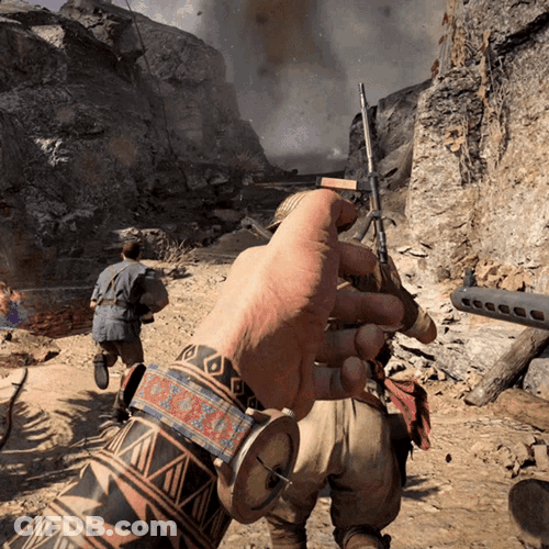 Call Of Duty Exploding Game Scene GIF