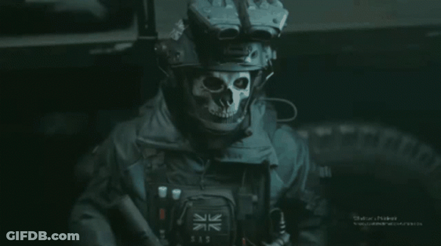 Call Of Duty Ghost Blank Stare GIF
