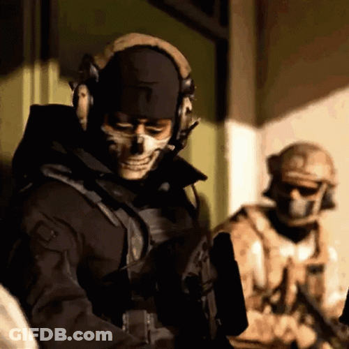 Call Of Duty Ghost Looking Around GIF