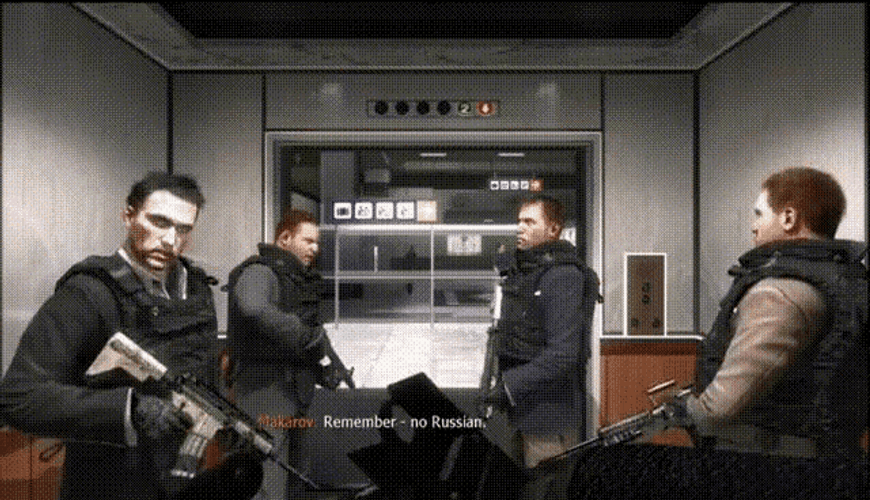 Call Of Duty: Modern Warfare No Russian GIF