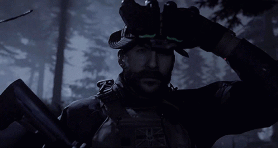 Call Of Duty Night Vision Goggles GIF