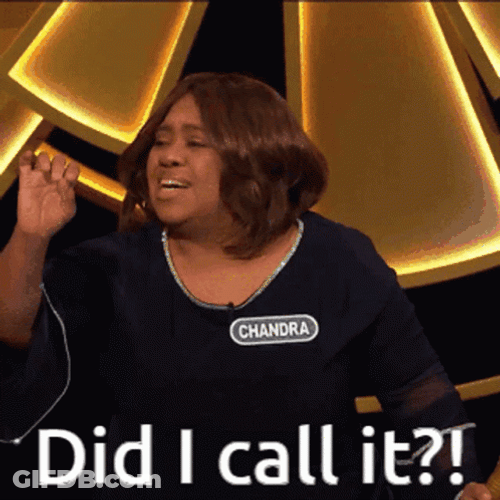 Called It Chandra Wilson GIF