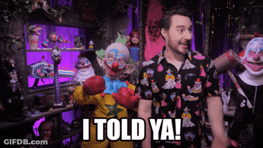 Called It Creepy Background GIF