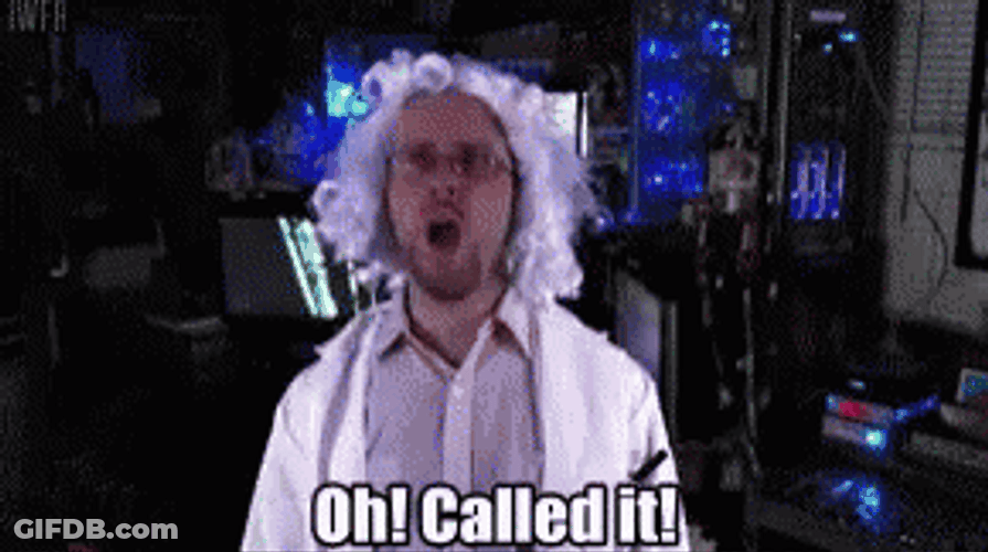 Called It Scientist Wannabe GIF