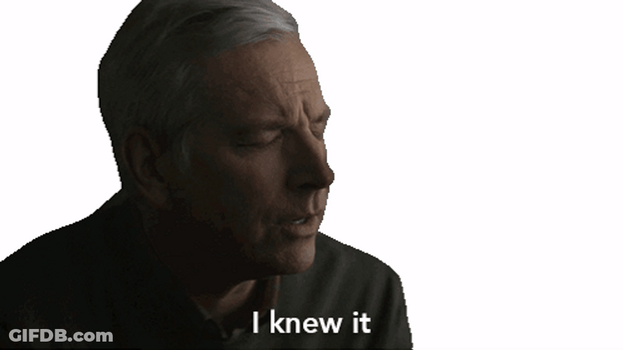 Called Knew It Old Guy GIF