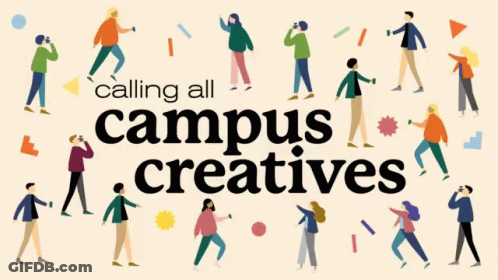 Calling All Campus Creatives Poster GIF