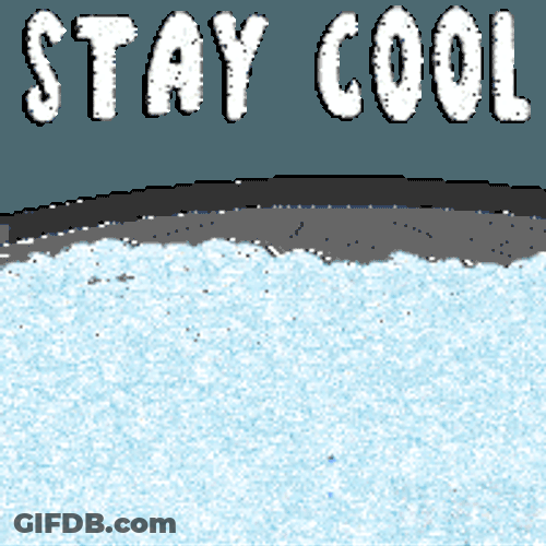 Calm Composed Sticker GIF