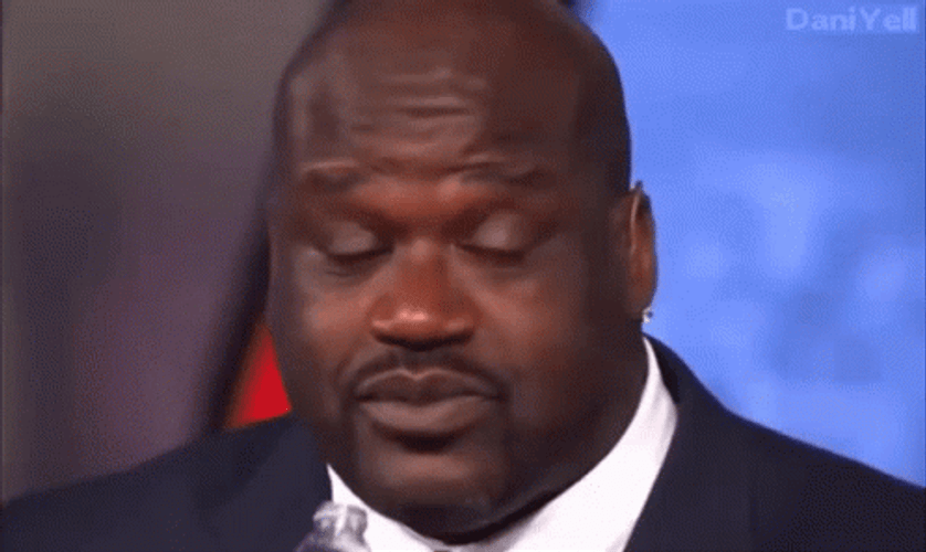 Calm Down Drink Water Shaquille O'Neal GIF