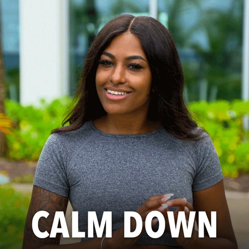 Calm Down Married At First Sight GIF