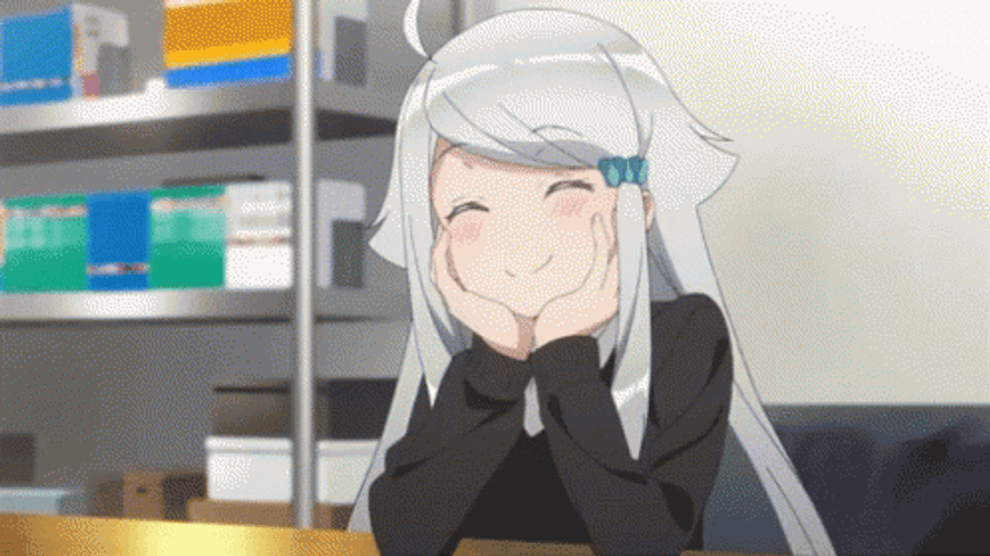 Calm Nayuta Kani Cute Anime Girl GIF