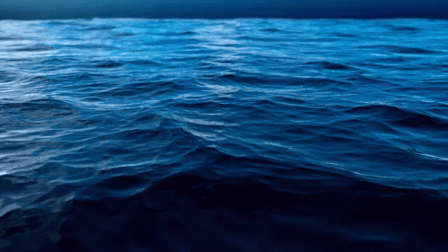 Calm Ocean Waves GIF
