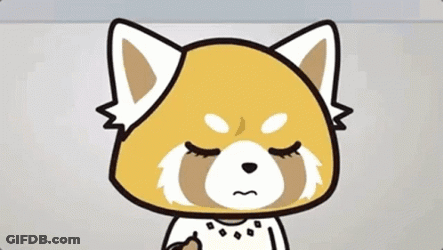 Calm Retsuko Aggretsuko GIF
