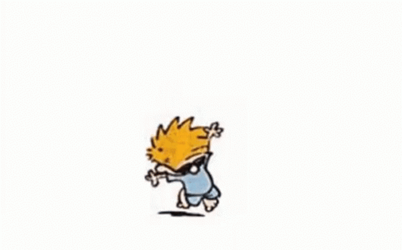 Calvin And Hobbes Calvin Party Dancing GIF