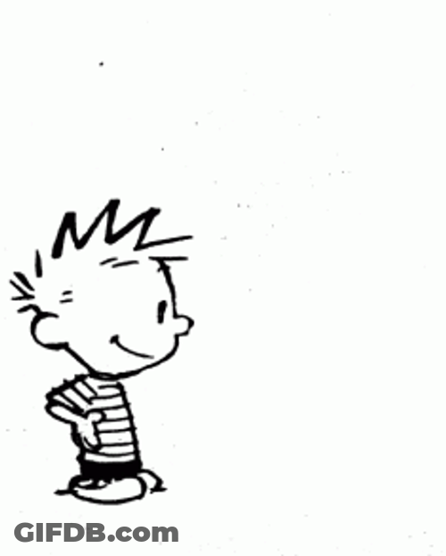 Calvin And Hobbes My Mind Wander GIF