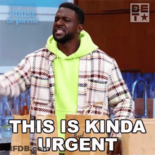 Calvin Payne Is Kinda Urgent GIF