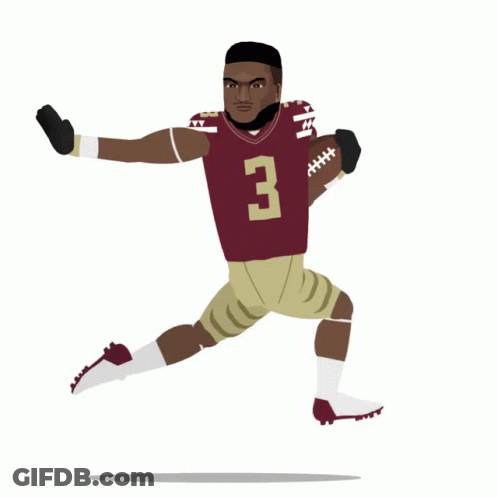 Cam Akers Is Featured On A Rated Rookie Poster GIF