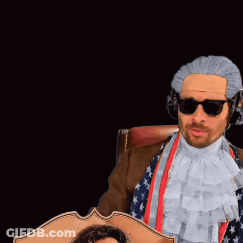 Cam Card Beside Man GIF