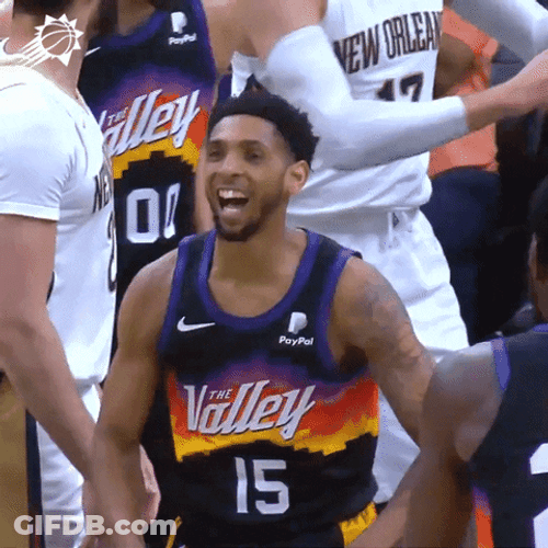 Cam Payne Shoulder Shake GIF