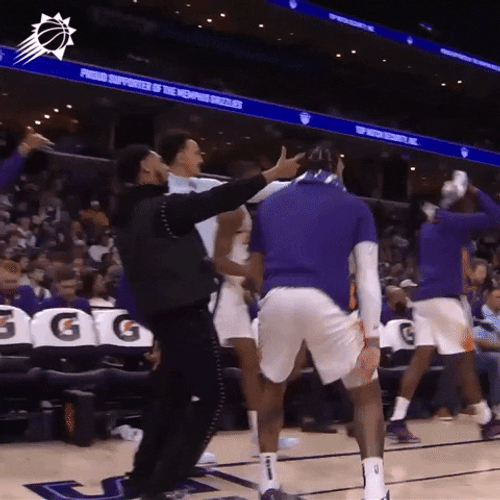 Cam Payne Winning Reaction GIF