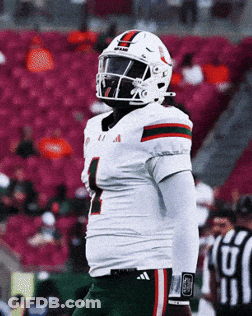 Cam Ward Ball Miami Hurricanes GIF