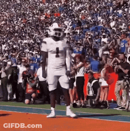 Cam Ward In White Miami Hurricanes GIF