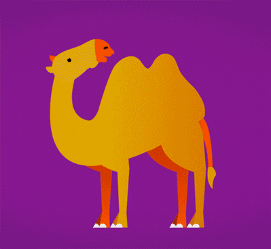 Camel Hump Lightning Art GIF