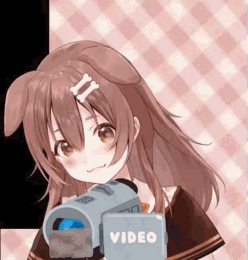 Camera Inugami Korone Hololive GIF